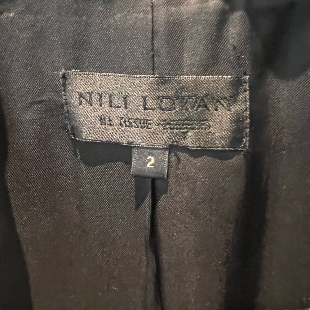 Nili Lotan Black Blazer